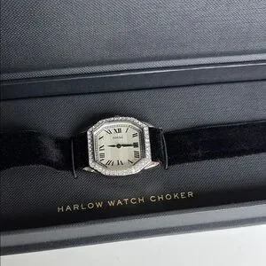 Fossil Harlow Black Strap Watch Choker Harlow Three-Hand Stainless Steel Watch Choker - ES5391 - Fossil main image 2